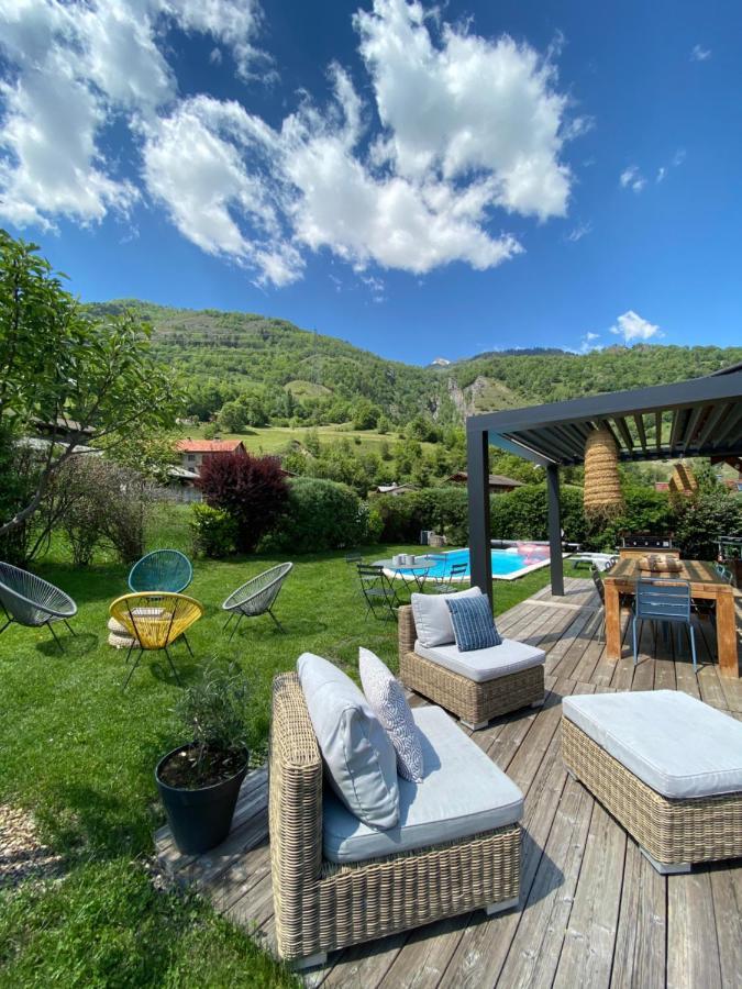 Grand Chalet A La Montagne Bourg-Saint-Maurice Luaran gambar