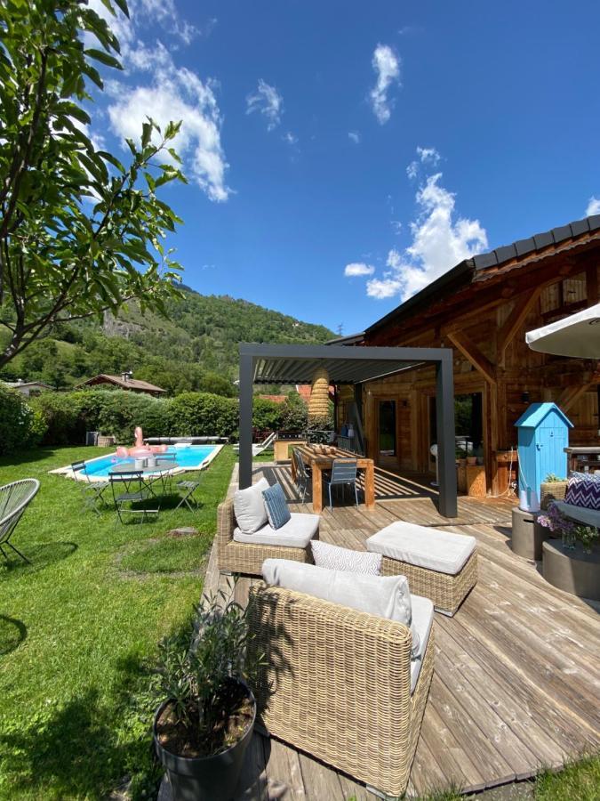 Grand Chalet A La Montagne Bourg-Saint-Maurice Luaran gambar