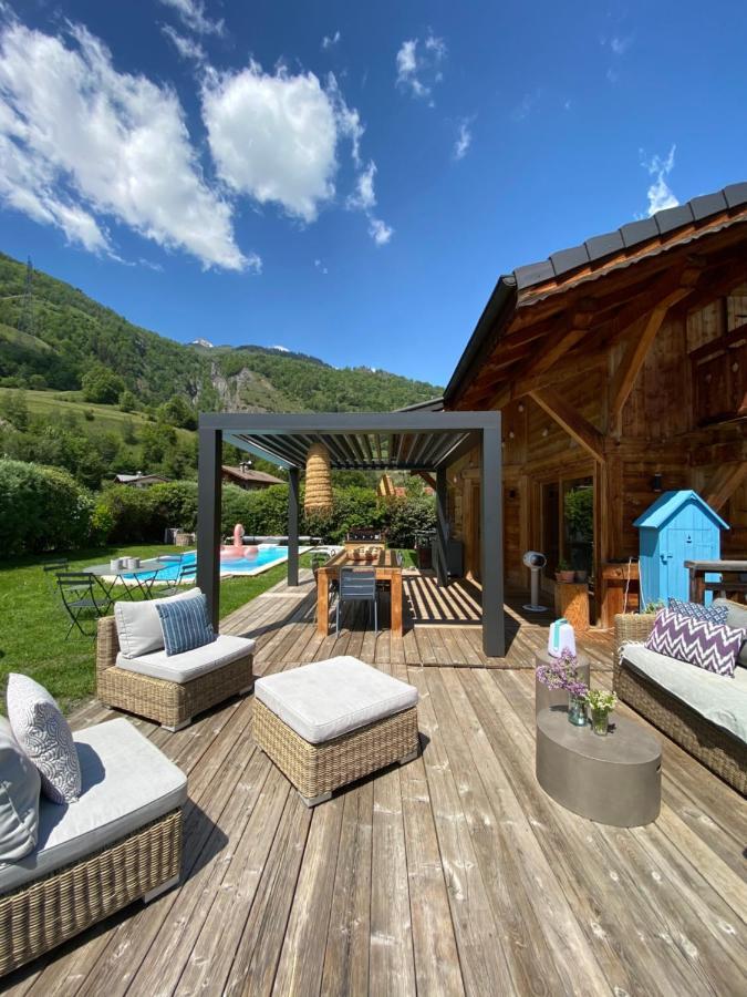 Grand Chalet A La Montagne Bourg-Saint-Maurice Luaran gambar
