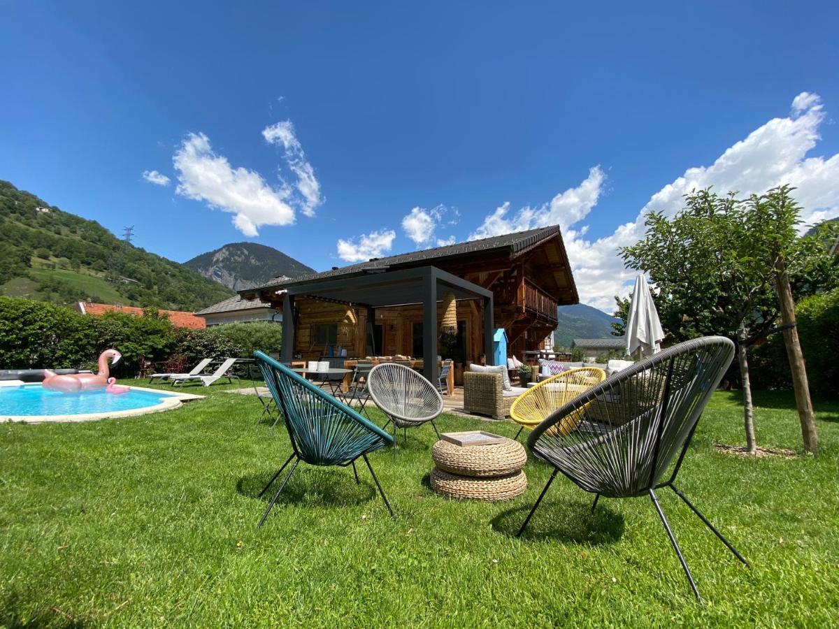 Grand Chalet A La Montagne Bourg-Saint-Maurice Luaran gambar