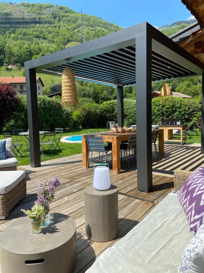 Grand Chalet A La Montagne Bourg-Saint-Maurice Luaran gambar