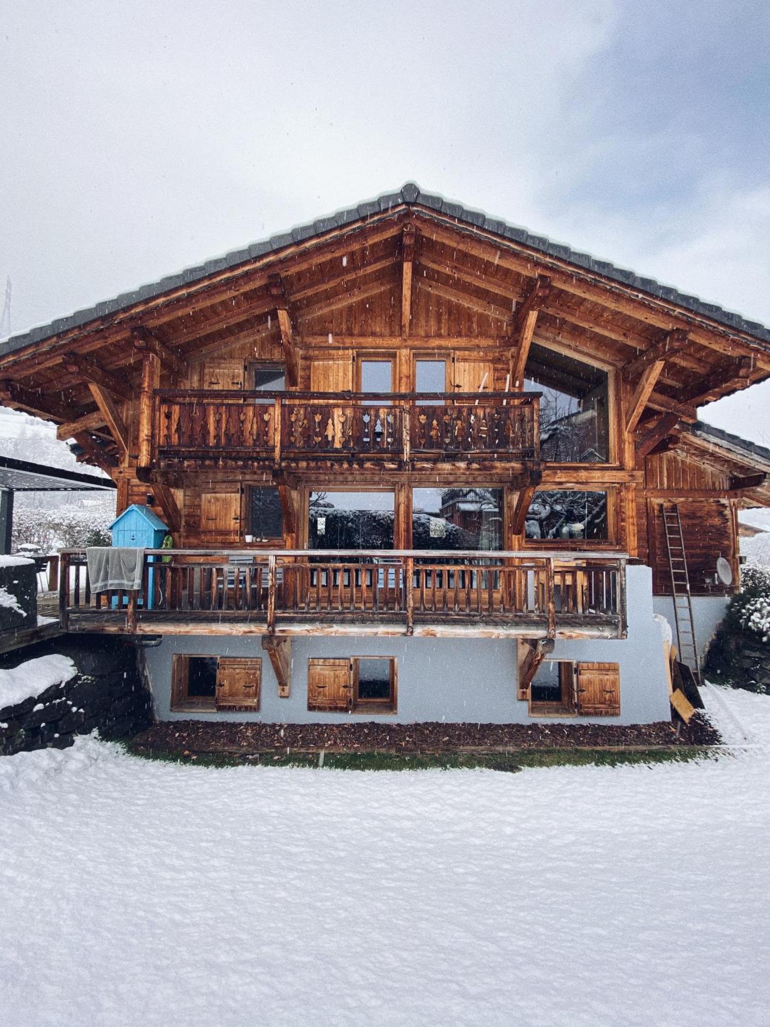 Grand Chalet A La Montagne Bourg-Saint-Maurice Luaran gambar